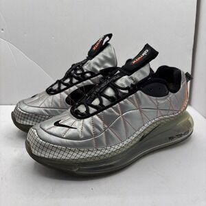 Nike Air Max 720-818 Metallic Silver Athletic Sneaker BV5841-001 Men's Size 8